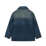 Maison Margiela Kids Giacca in Denim con Logo Unisex