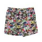 Barrow Kids Costume Short Fantasia Logo All-Over per Bambini