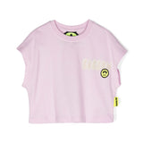 Barrow Kids Canotta Rosa con Stampa per Bambine