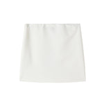 Patrizia Pepe Kids Gonna Bianco con Strass per Bambine