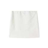 Patrizia Pepe Kids Gonna Bianco con Strass per Bambine