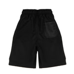 Yes London Kids Bermuda Nero con Zip per Bambini