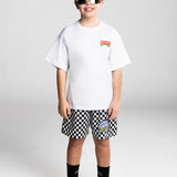 Sprayground Kids T-shirt Bianca con Stampa per Bambini