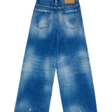 Dsquared2 Kids Jeans Boyfriend Bleached per Bambine