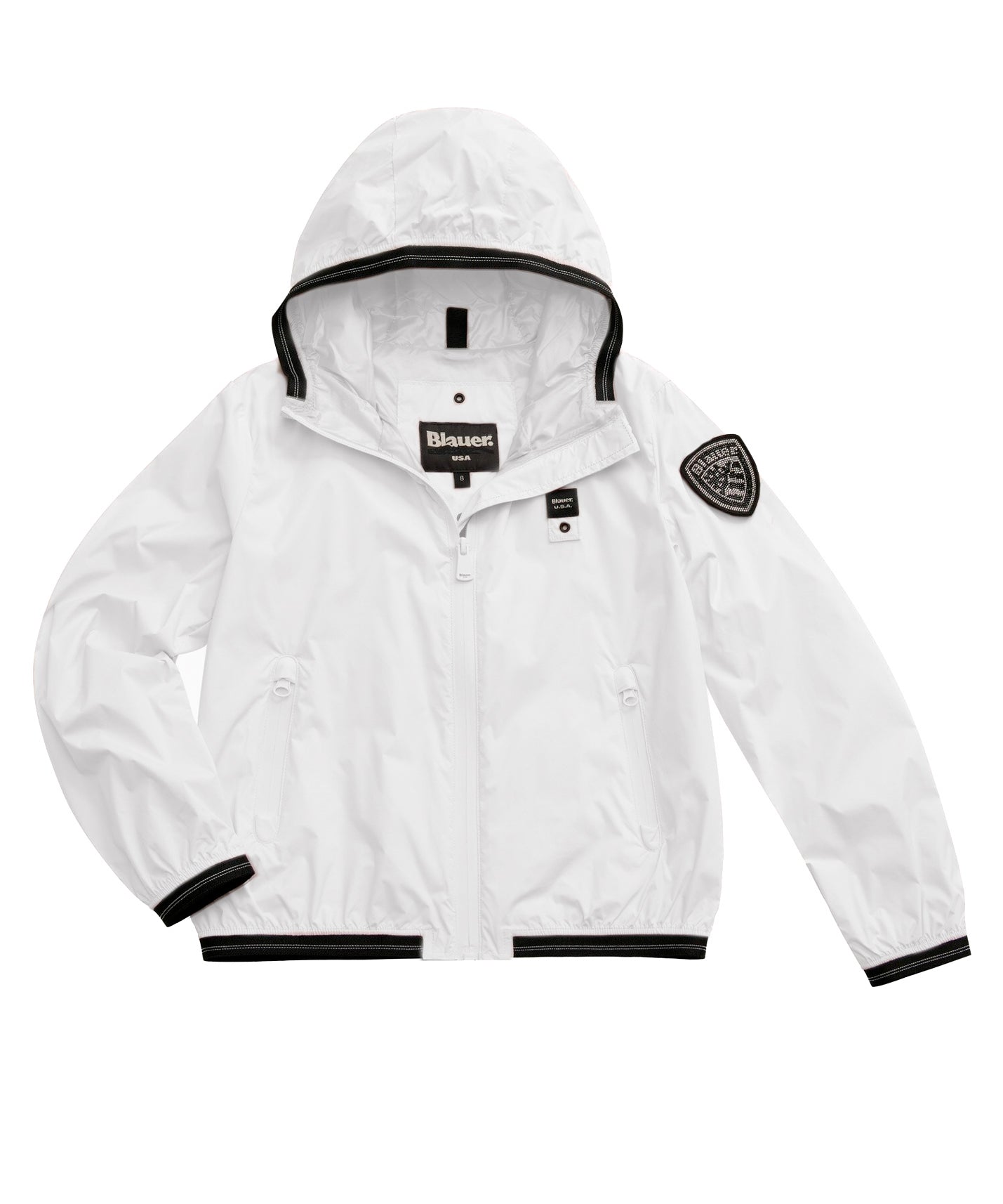 Blauer Kids Giubbino Termosaldato Nay Bianco per Bambine