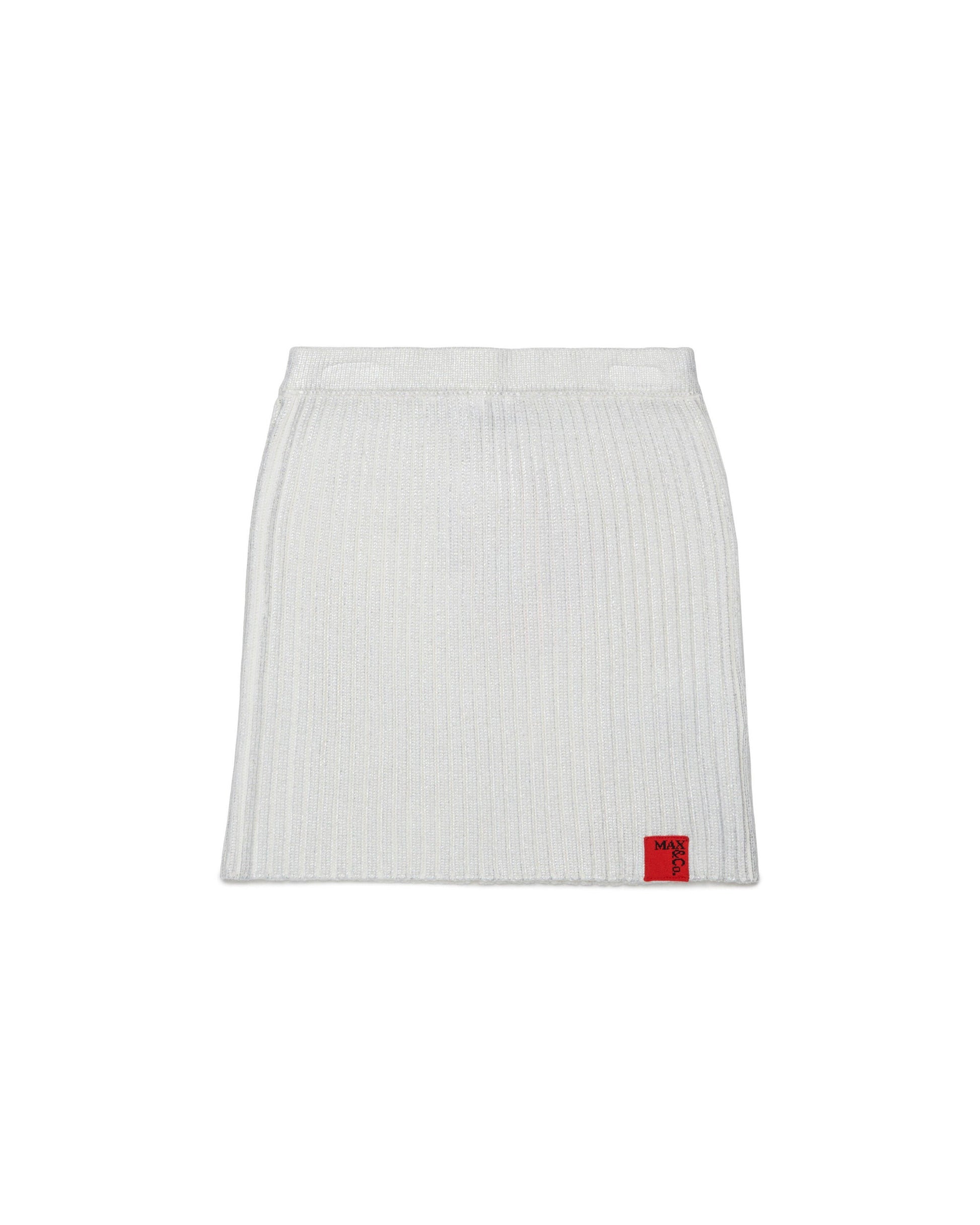 Max & Co Kids Gonna in Maglia a Costine Silver per Bambine