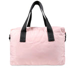 Moschino Kids Borsa Mamma Rosa con Stampa Bear con Fasciatoio (retro)