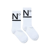 N°21 White Sock with Logo