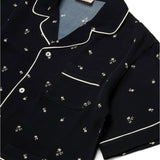 N°21 Kids All Over Palms Black Shirt for Girls