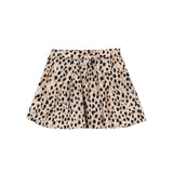 Elisabetta Franchi La Mia Bambina Gonna con Motivo Animalier e Logo per Neonate