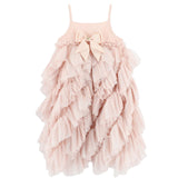 Angel's Face Kids Cascade Abito Rosa con Tulle per Bambine
