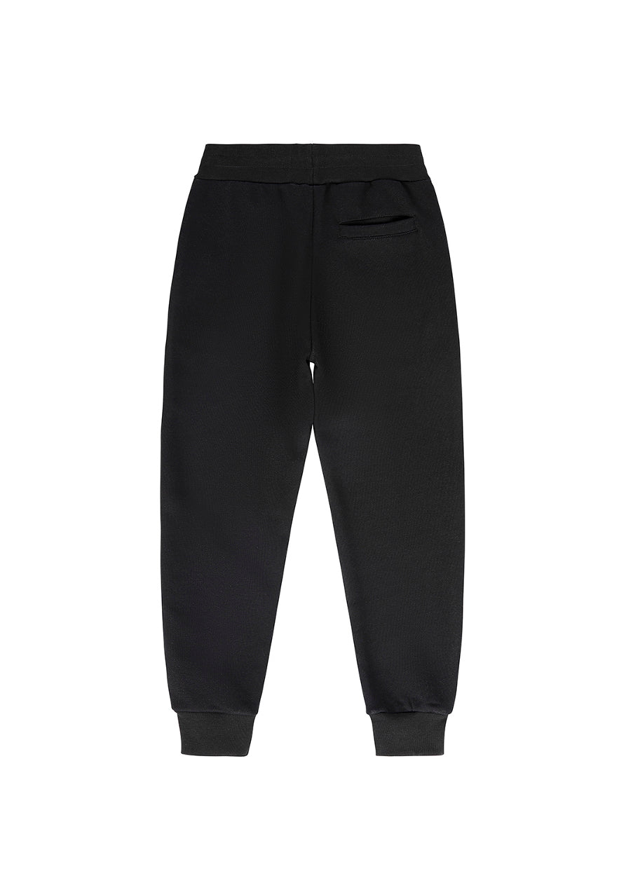 Iceberg Kids Pantaloni Tuta Neri per Bambini
