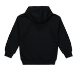 Iceberg Kids Felpa Nera con Cappuccio con Stampa (retro)