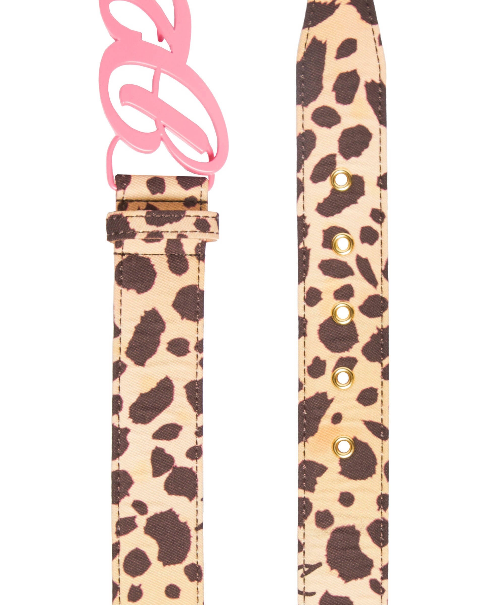 Dsquared2 Kids Cintura Maculata con Fibbia D2 per Bambine 