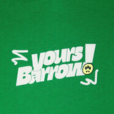 Barrow Kids Felpa con Cappuccio Verde con Stampa per Bambini (dettaglio)