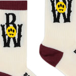 Barrow Kids Calzini Crema Unisex per Bambini