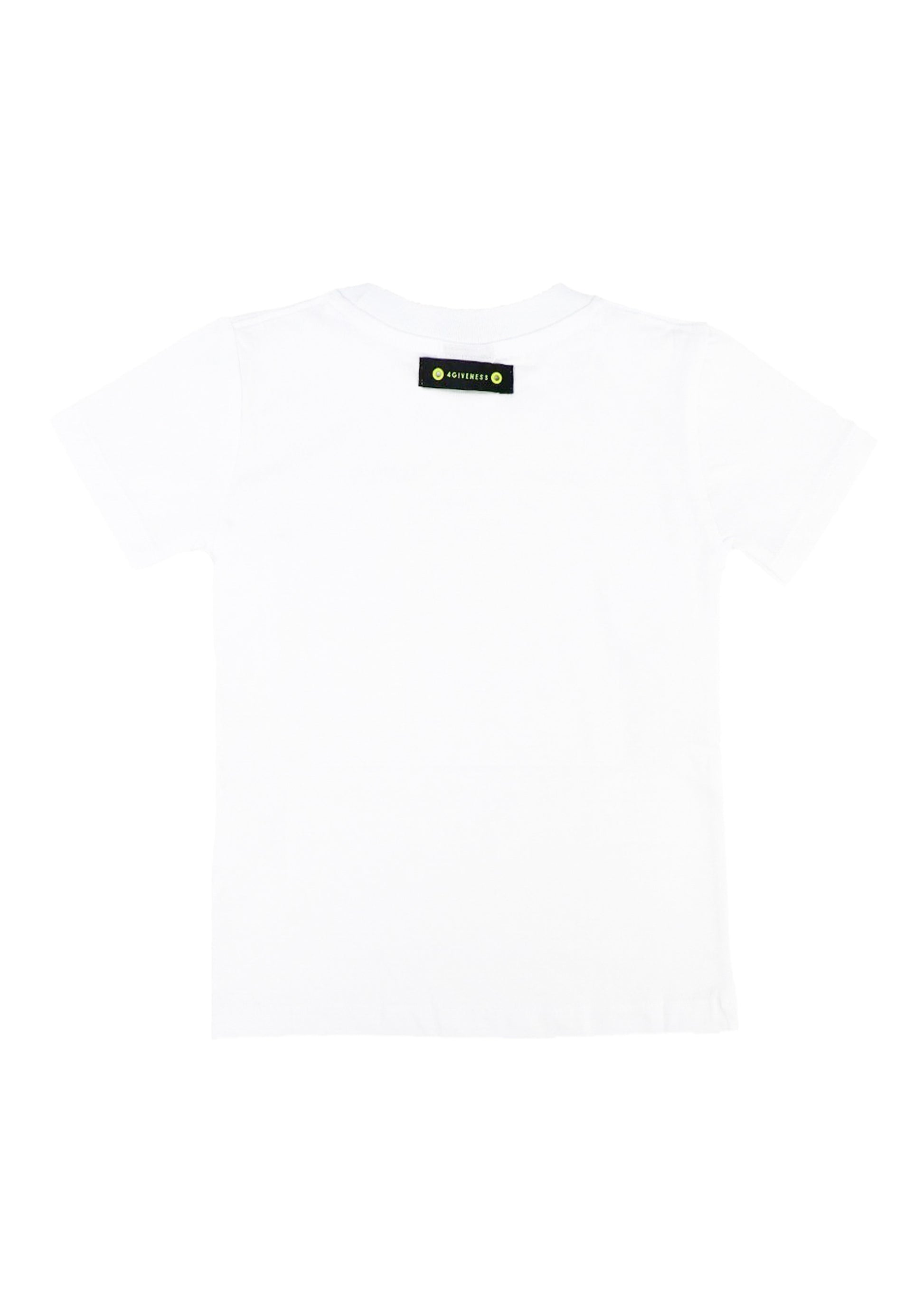 4GIVENESS T-shirt Bianca per Bambini (retro)