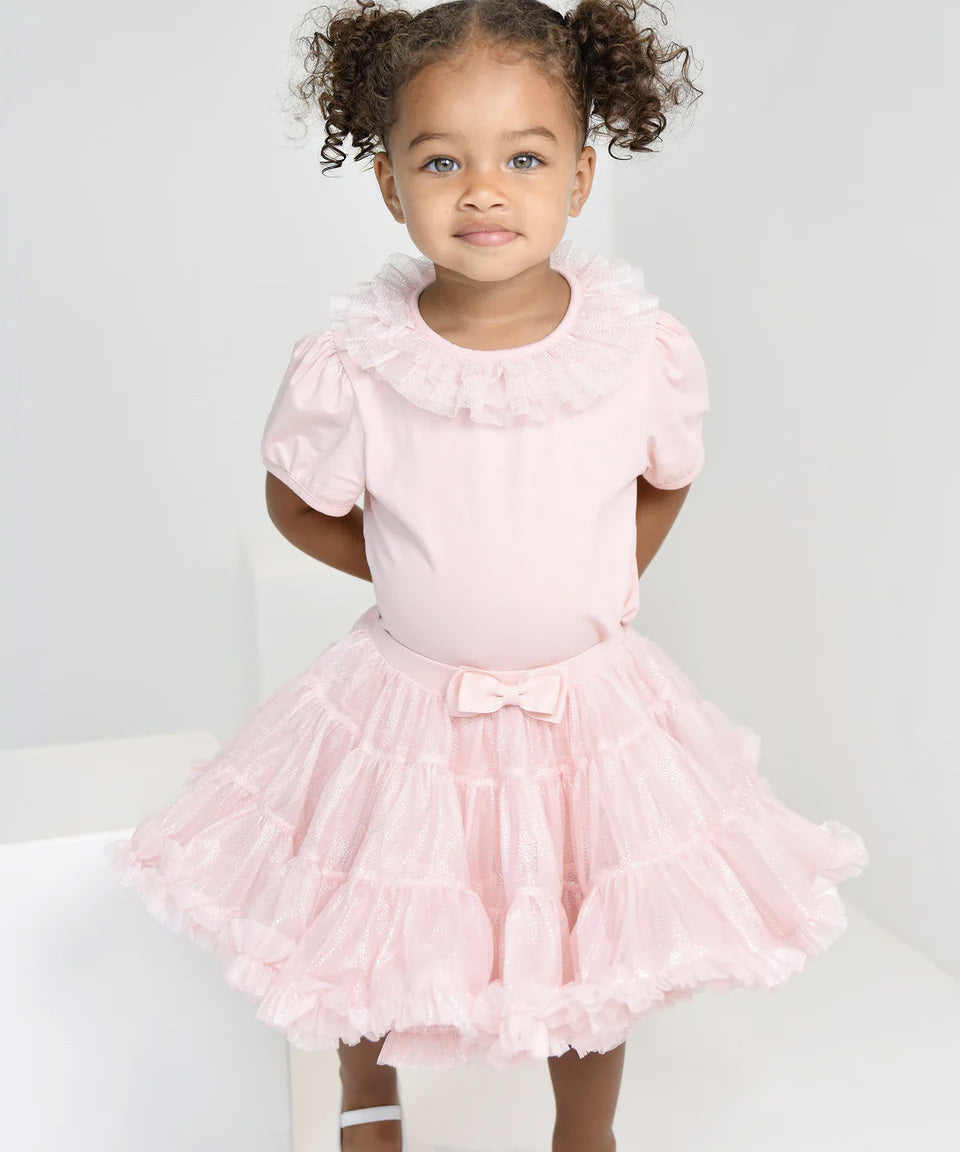 Angel's Face Kids Kitty Gonna con Tulle Rosa per Neonate