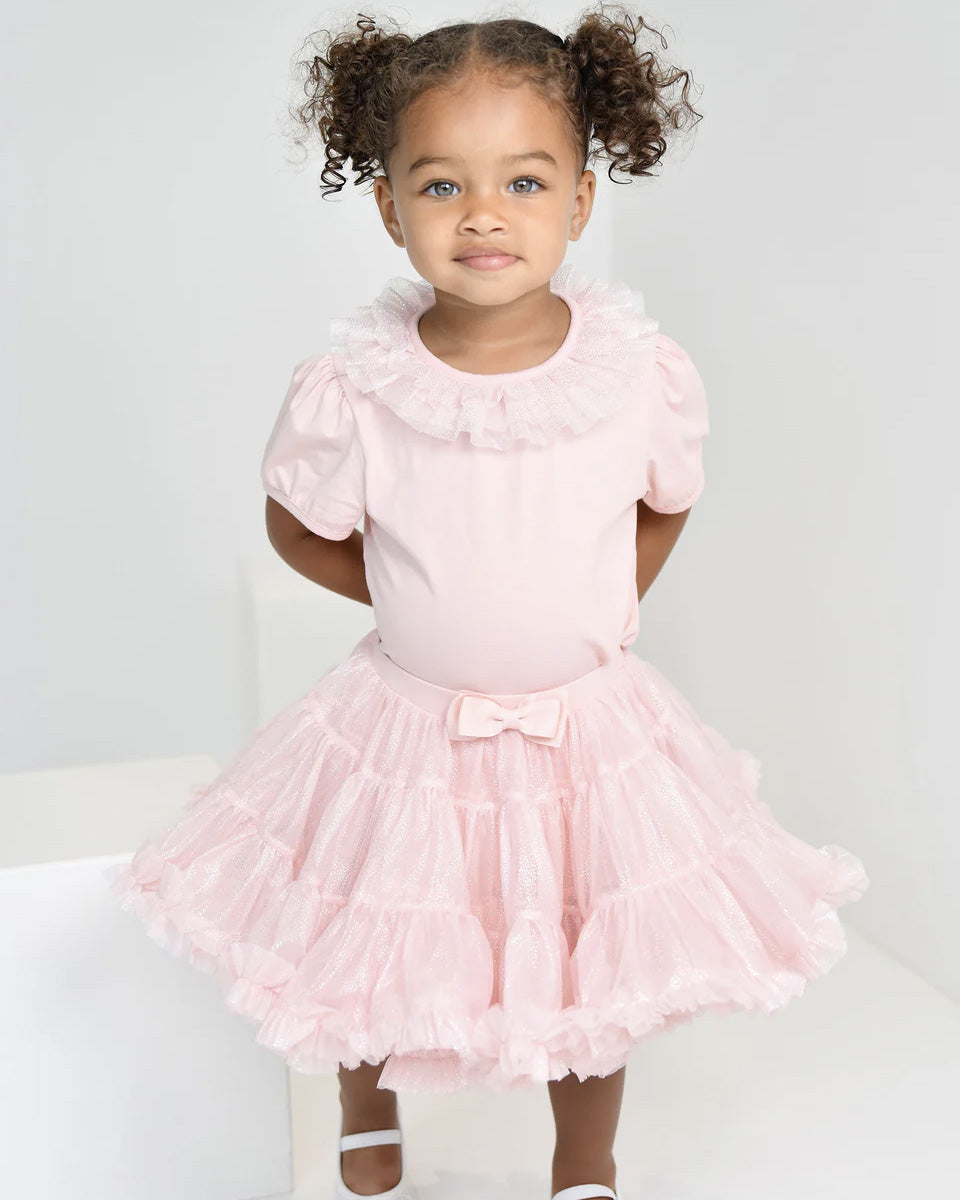 Angel's Face Kids Kitty Gonna con Tulle Rosa per Neonate