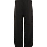 Palm Angels Kids Pantalone Nero con Logo per Bambini