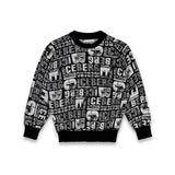 Iceberg Kids Felpa Girocollo con Motivo Multilogo per Bambini
