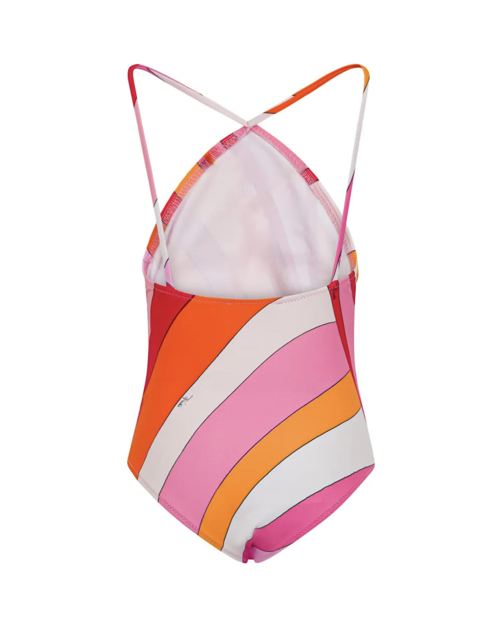 Emilio Pucci Kids Costume Fantasia Fragola e Arancio per Bambine
