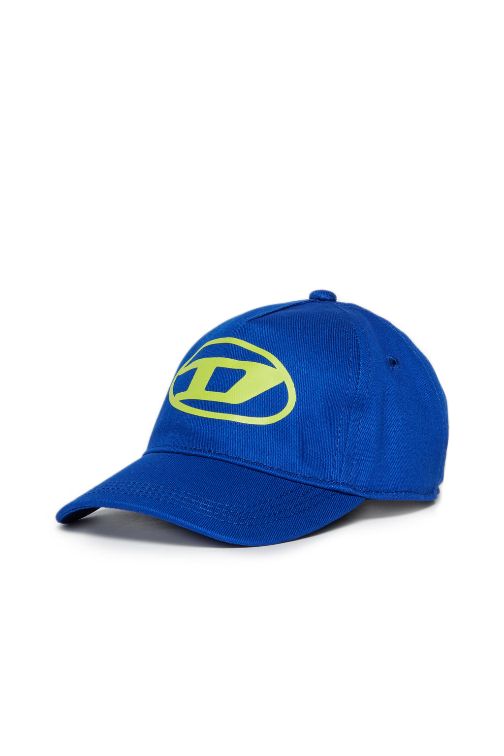 Diesel Kids Cappello Blu con Oval D per Neonati