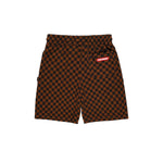 Sprayground Kids Bermuda ChessBoard Marrone per Bambini
