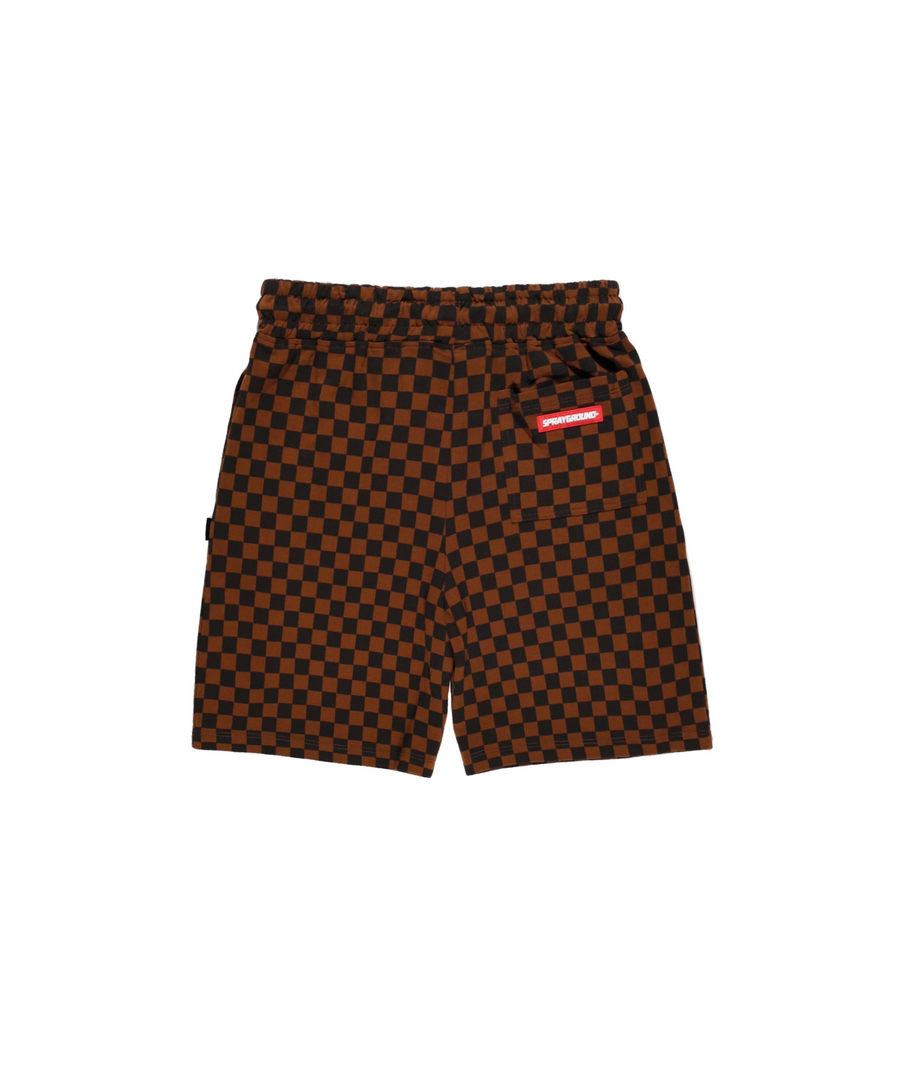 Sprayground Kids Bermuda ChessBoard Marrone per Bambini