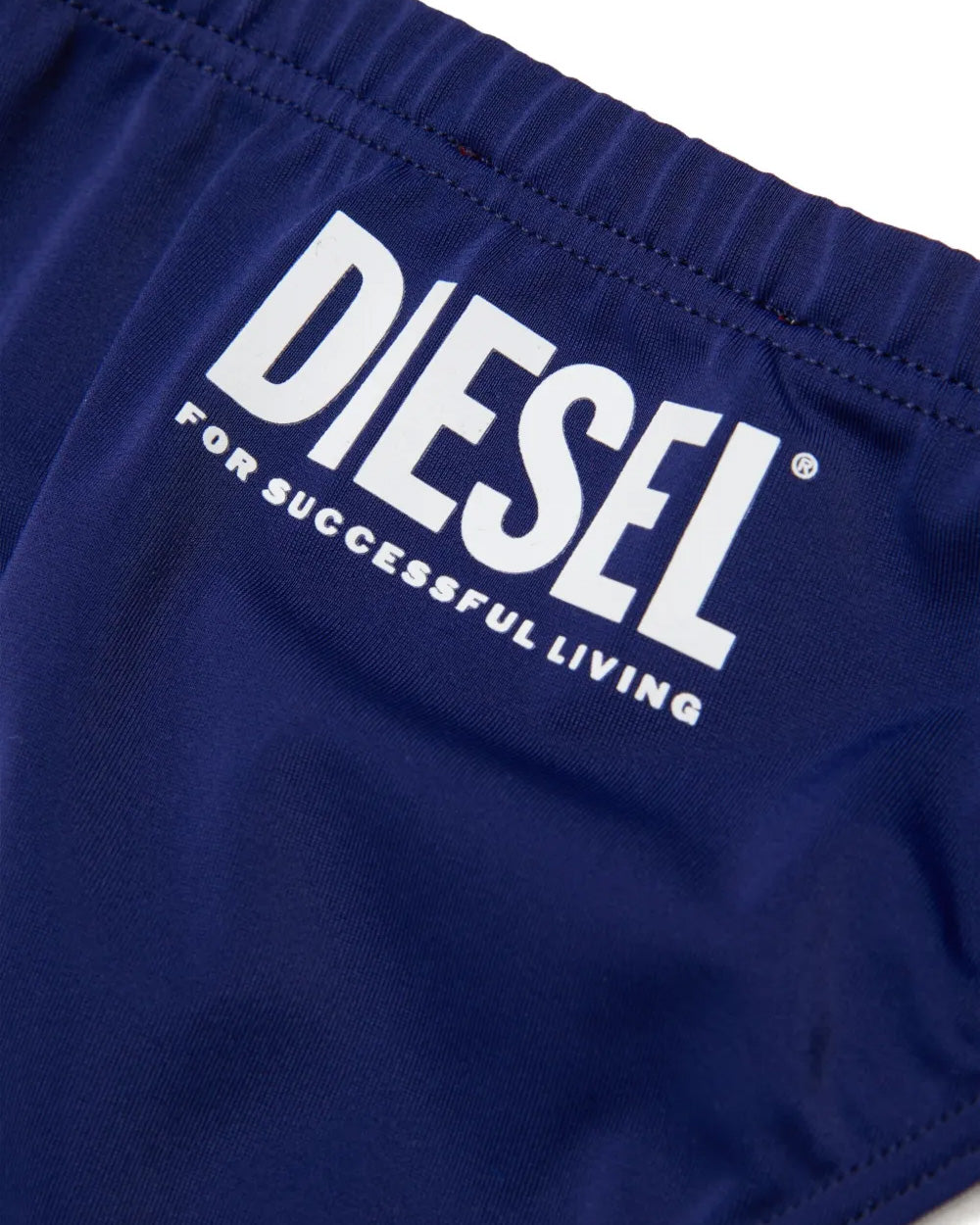 Diesel Kids Costume Blu con Logo sul Retro per Neonati