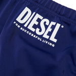 Diesel Kids Costume Blu con Logo sul Retro per Neonati