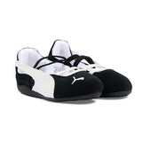 Puma Kids Ballerina Speedcat Nero e Bianco per Bambine