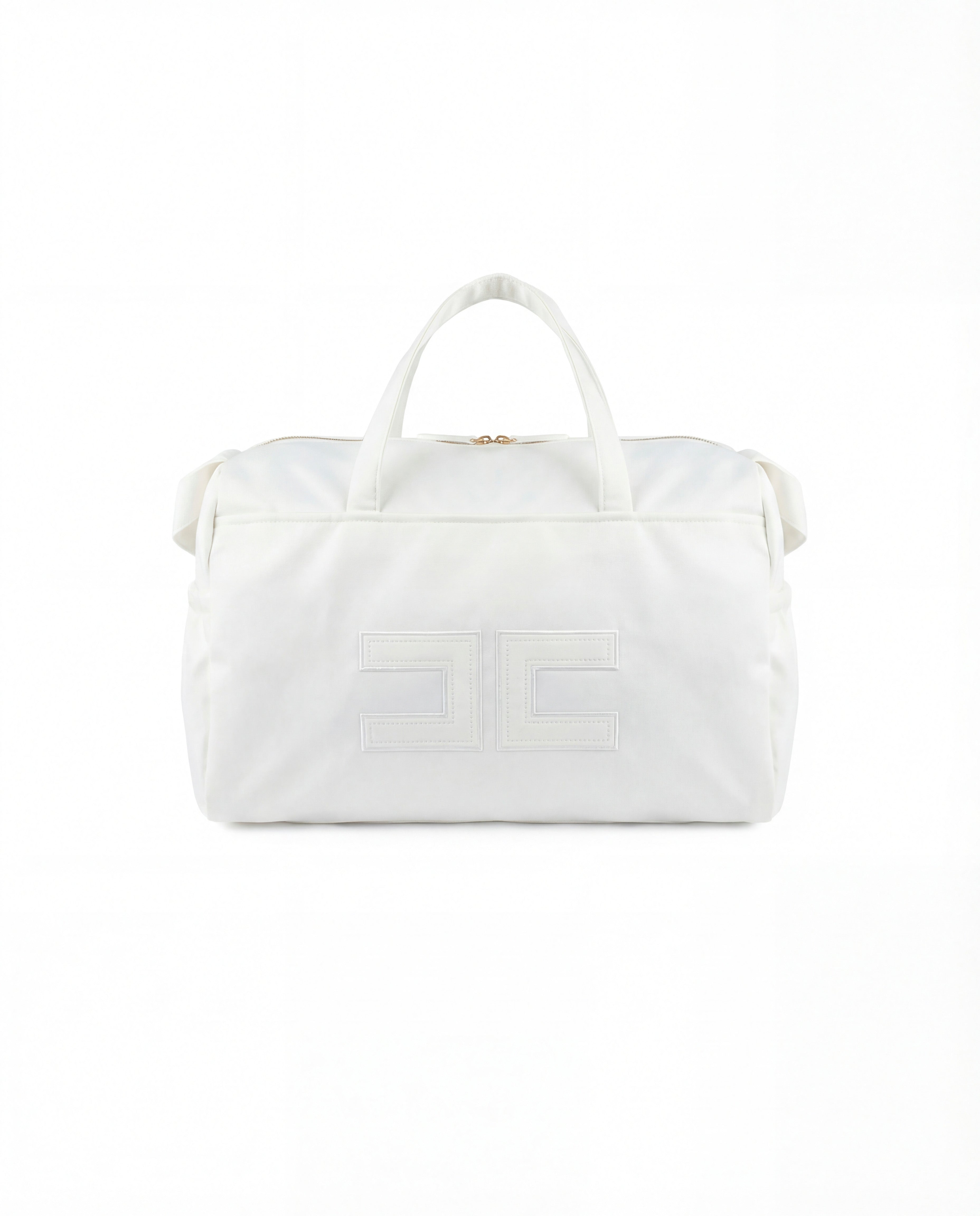 Elisabetta Franchi La Mia Bambina Borsa Mamma Avorio con Fasciatoio