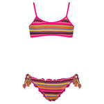 F**K Kids Costume a Fascia Multicolor per Bambine