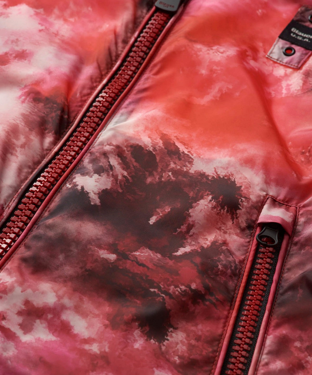 Blauer Kids Giiubbino Antivento Rosso Tie-dye