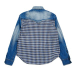 Dsquared2 Kids Camicia Denim Crystal per Bambine (retro)