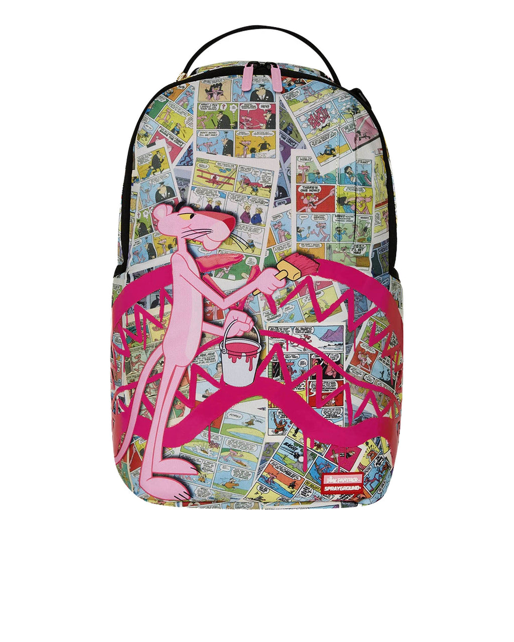 Sprayground Kids Zaino Pink Panther Painting Sharkmouth Dlx