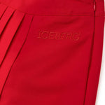 Iceberg Kids Short Rosso Tennis per Bambine (dettaglio)