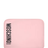 Moschino Kids Borsa Mamma Rosa con Stampa Bear con Fasciatoio (FASCIATOIO)
