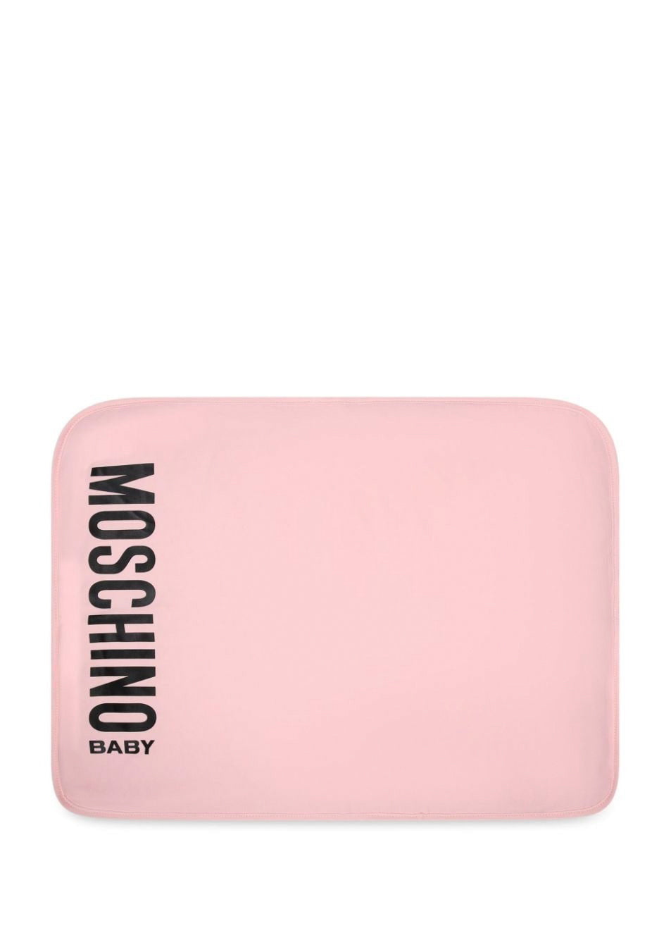 Moschino Kids Borsa Mamma Rosa con Stampa Bear con Fasciatoio (FASCIATOIO)