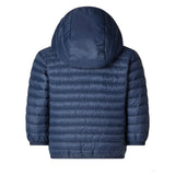 Save The Duck Kids Piumino Blu con Patch Logo per Neonati (retro)