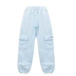 Hinnominate Kids Pantaloni in Felpa Celeste con Logo