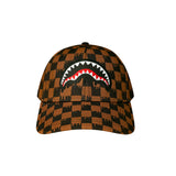Sprayground Kids Cappello Shark in Paris Marrone/Nero per Bambini