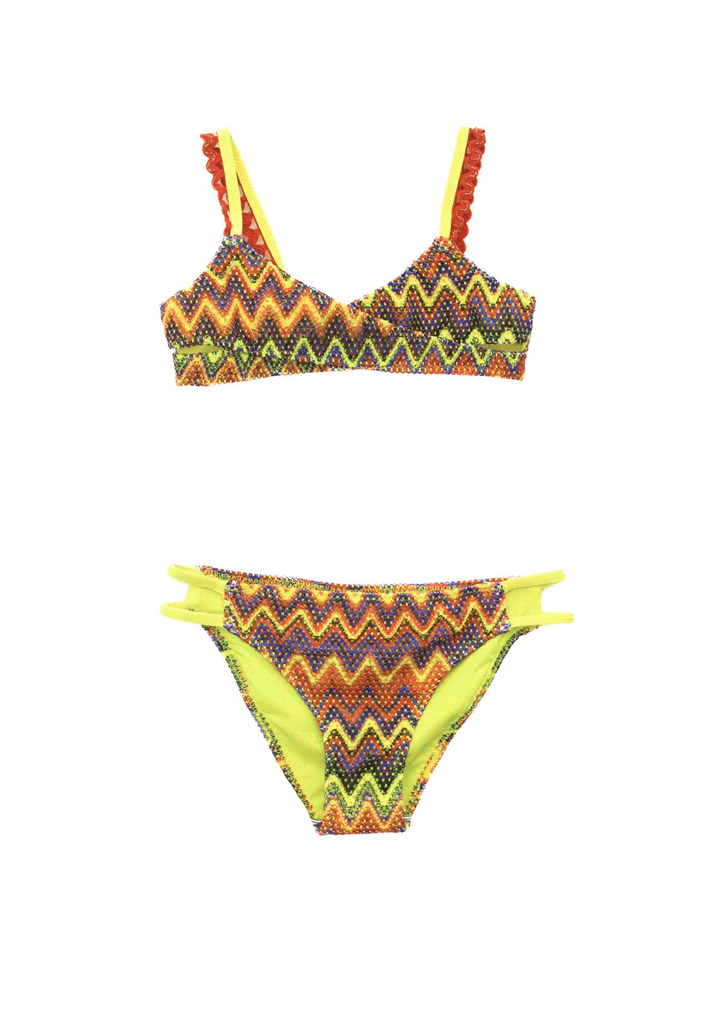 4GIVENESS Costume Bikini Fantasia Multicolor per Bambine