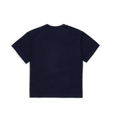 Max & Co T-shirt Blu Navy con Stampa Logo a Contrasto per Bambine