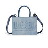 Diesel Kids Borsa in Denim con Logo per Bambine