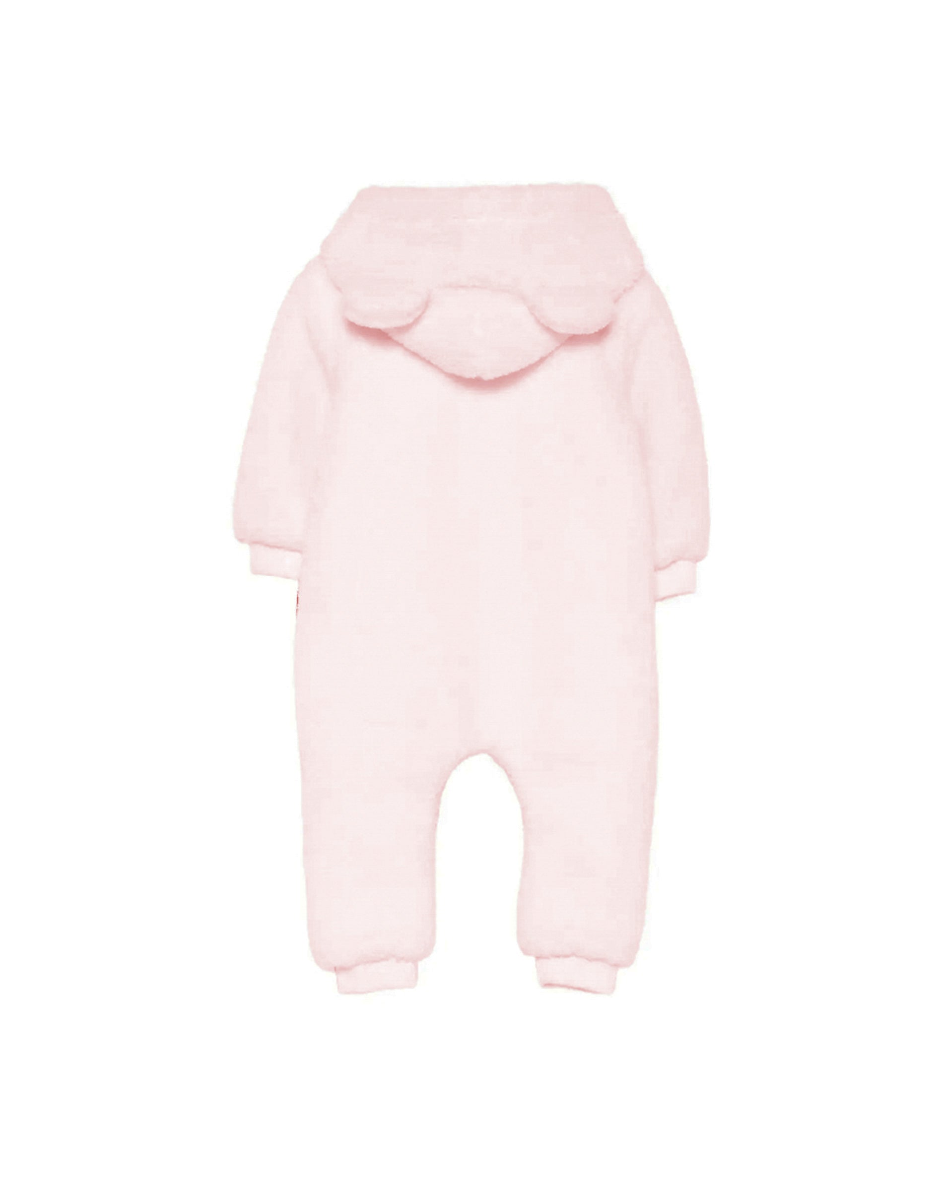 Moschino Kids Tutina Teddy Rosa per Neonate
