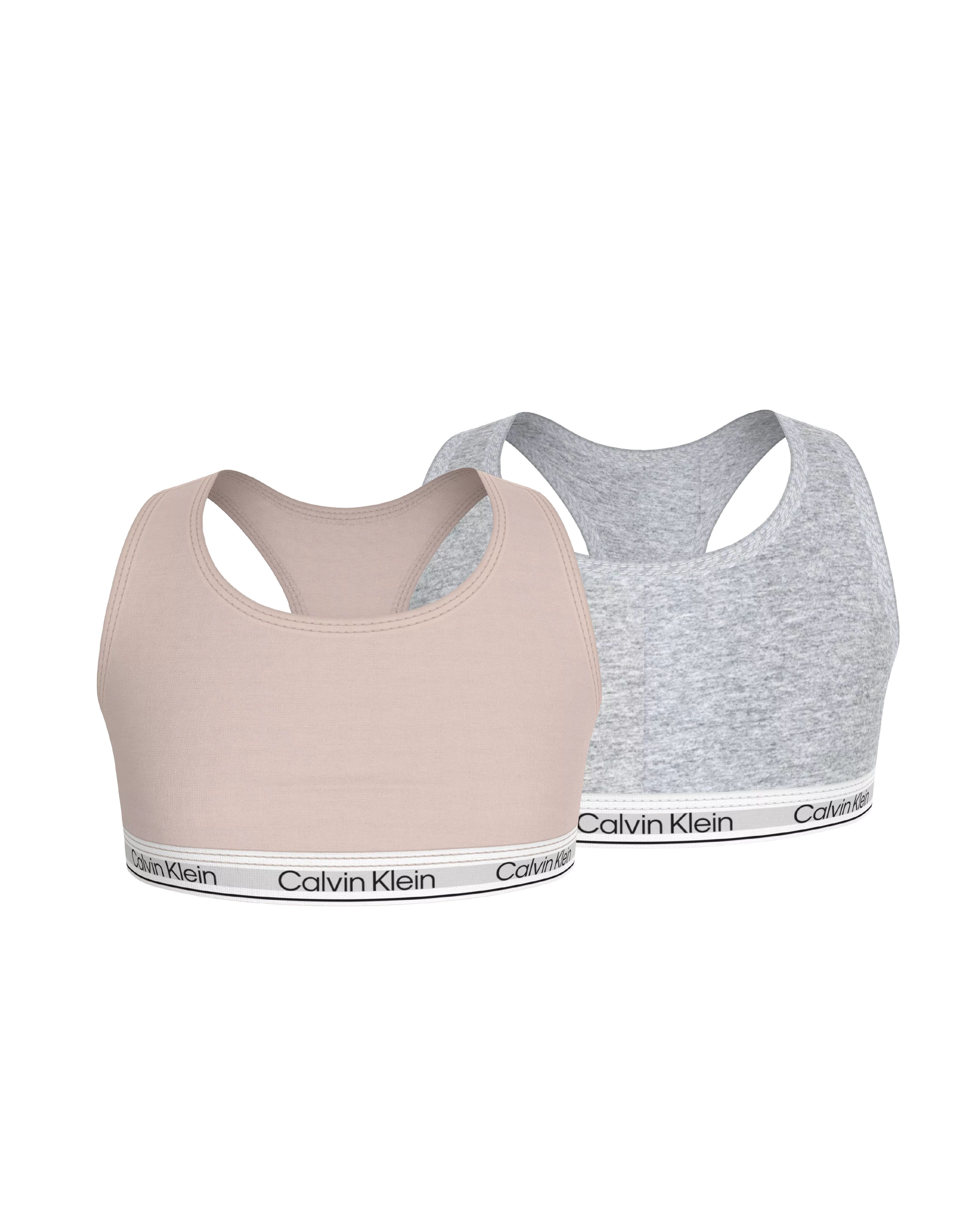 Calvin Klein Kids Top Rosa/Grigio per Bambine