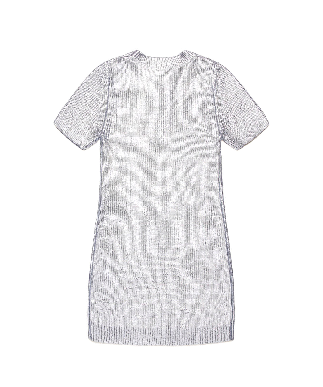 Diesel Kids Abito Argento All-over Mylar per Bambine (retro)