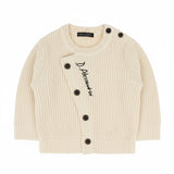 Alessandrini Kids Maglia con Apertura Bottoni Frontali Bianca per Neonati